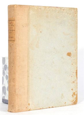 Lot 75 - Omar Khayyam Club Second Book of the Omar Khayyam Club 1910-1929. Printed for the Members for...