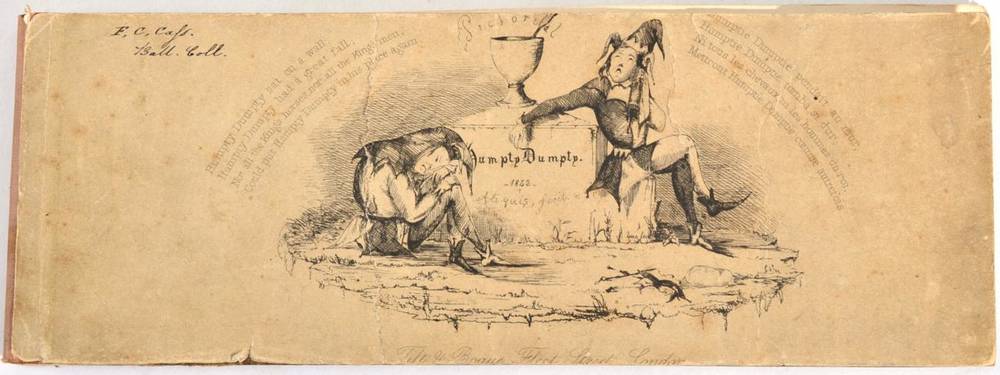 Lot 80 - Aliquis [presumed Maberley, Revd. Samuel Edward] Humpty Dumpty. Tilt & Bogue, 1843. Two...