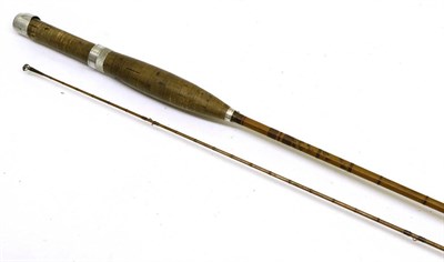 Lot 3036 - A Hardy 2pce Split Cane 'C.C.De France' Fly Rod, serial number E39963, with agate line butt...