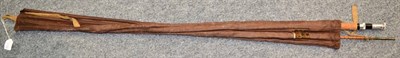 Lot 3041 - A Hardy 3pce Split Cane 'The Crown Houghton' Fly Rod, serial number H3808, with spare top, in...