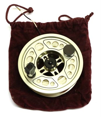 Lot 3046 - A Hardy 'Gem Series 7/8' Fly Reel, with line, in soft case, with spare spool