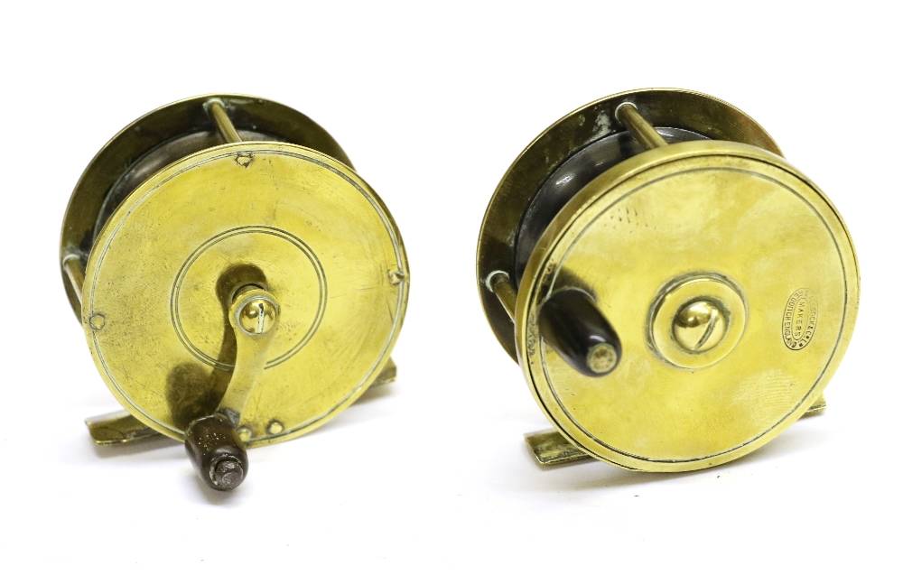 Sold at Auction: ANTIQUE BRASS FLY FISHING REEL