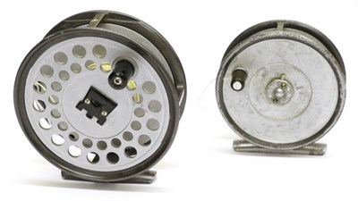 Lot 3077 - Two Hardy Alloy Fly Reels - Viscount 150 and The Lightweight