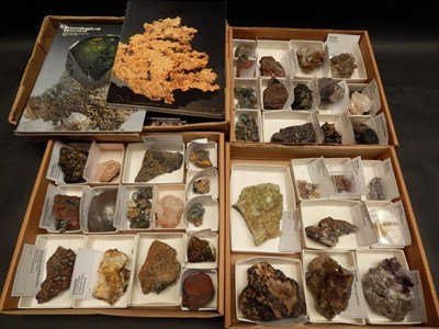 Lot 144 - Minerals: A Collection of Various Minerals from the North of England, to include Specularite...