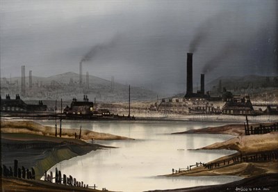 Lot 750 - Brian Shields  "Bráaq " FBA (1951-1997)   "5pm at Widness! " Signed, inscribed  "Ann " and...