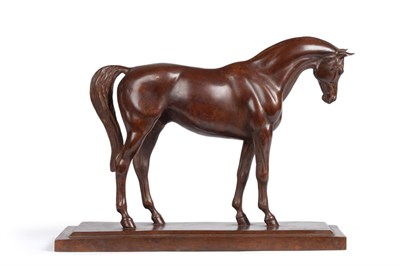 Lot 766 - Martin Hayward-Harris (b.1959) Standing horse Signed and dated (20)13, numbered 1/12, bronze,...