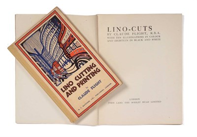 Lot 875 - Claude Flight RBA (1881-1955)   "The Art and Craft of Lino Cutting and Printing " B.T.Batsford,...