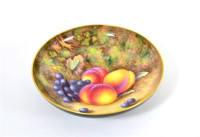 Lot 78 - A Royal Worcester Porcelain Ogee Bowl, 20th century, painted by Harry Ayrton with a still life...
