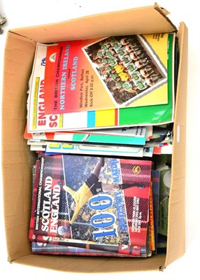 Lot 2027 - A Collection of Mixed Football Programmes, some with match tickets, from the 1960's onwards,...