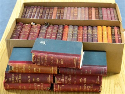 Lot 2074 - The Fox Hound Kennel Stud Book 1896-1973 Complete Set Of Volumes 54 volumes