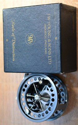 Lot 2150 - A Young's 3 3/4inch 'Revolution' Freshwater Fly Reel, number 8375, large arbour, in original...