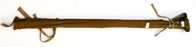 Lot 2180 - Fly Fishing Tackle, comprising a W Bird of Studley 3pce split cane rod, an alloy centrepin reel and