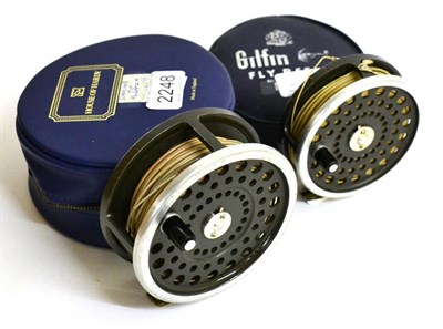 Lot 2248 - Two Hardy 'Marquis' Fly Reels - Salmon No.2