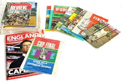 Lot 2025 - A Collection of Mixed Football Programmes, mainly 1950's to 70's, including F.A.Cup finals...