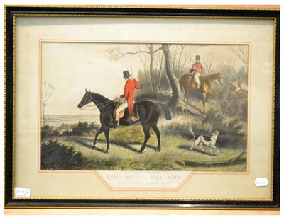 Lot 2049 - Eight Hunting Prints, Hunting - The Find (London 1860), four smaller examples: Fox-Hunting, two...