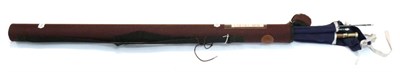 Lot 2177 - A Hardy 8 1/2ft 3pce 'Gem No.5' Fly Rod, with rod end stops, rod bag and tube, as new