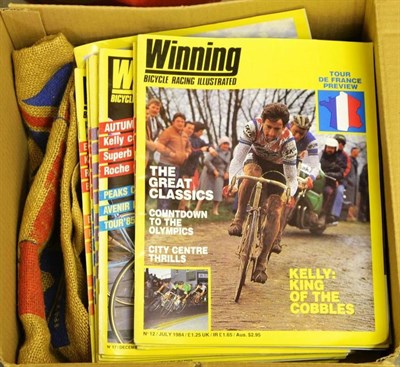 Lot 1024 - A Large Collection of Cycling Magazines, Books and Memorabilia, including a complete set of...