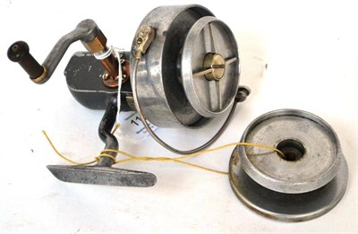 Lot 1120 - A Hardy Altex No.3 Mk.V Casting Reel, with spare spool