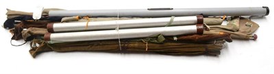 Lot 1135 - Thirteen Mixed Fishing Rods, including a Hardy 2pce Graphite No.9/10 fly rod, an Alex Martin...