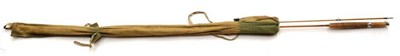 Lot 1187 - A Hardy Two Piece Split Cane 7ft 'Fairy No.4' Fly Rod, with burgundy whipping and rod end stop,...