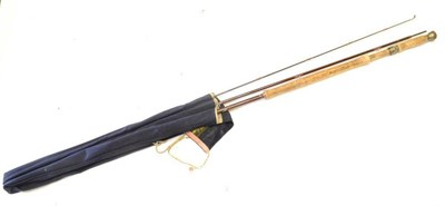 Lot 1249 - A Hardy 3pce 15' 4"; 'Graphite Salmon Fly Deluxe No. 10' Rod, in rod bag