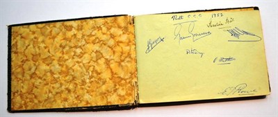 Lot 1025 - An Album of 1952 Cricket Team Autographs, including Notts, Kent, Northants, Lancashire, Essex,...