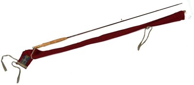 Lot 1118 - Two Hardy Carbon Fly Rods:-  Hardy 'Gem No7' 3pce 11' rod, in silk bag and rod tube; Hardy...