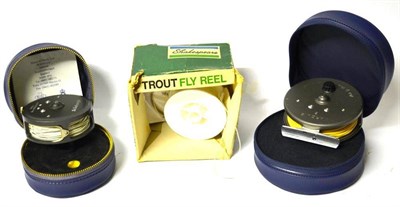 Hardy Sirrus #5/6 trout fly reel with case, box, instructions