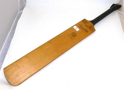 Lot 28 - A Signed Record Cricket Bat, with 1962 Yorkshire and West Indies players signatures to the...