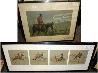 Lot 88 - Charles Johnson Payne (Snaffles) - `Tally-Ho Back'', hand coloured print, signed in the margin with
