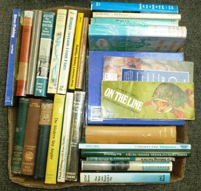 Lot 135 - A Collection of Fishing Books, approximately one hundred, including trout and salmon fishing,...