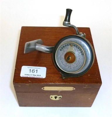 Lot 161 - An Illingworth No.3 Casting Reel, Series J.M.2, No.6665, with brass body, alloy foot, drum and...