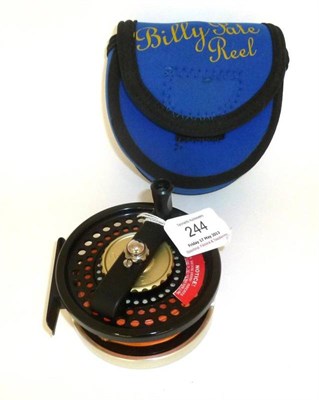 Lot 244 - A Billy Pate 'Bonefish' Fly Reel, made by Ted Juracsik, No.D330, in a nylon case