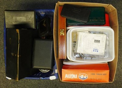 Lot 256 - Mixed Tackle, including fly-tying equipment, fly boxes and flies, vice, books, lures, landing...