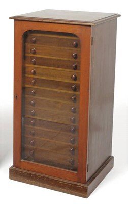 Lot 134 - Fourteen-Drawer Watkins & Doncaster Entomological Cabinet, cabinet house and drawers deal...