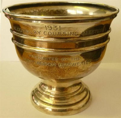 Lot 44 - A Silver Hare Coursing Trophy Cup - Attingham Coursing 1931, presented by A.C. McCorquodale,...