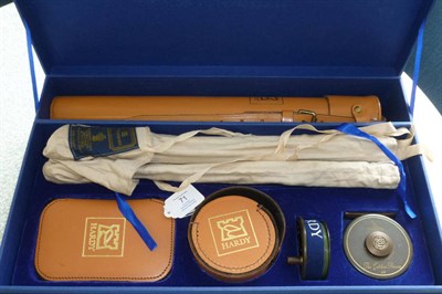 Lot 71 - A Boxed House of Hardy 'The Compleat Angler' Presentation Fly Fishing Outfit 1986, containing a...