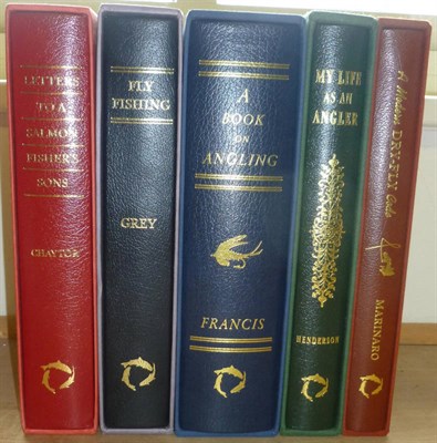 Lot 146 - Five Fly Fishers Classic Library Publications - Letters to a Salmon Fishers Son, Fly Fishing, A...