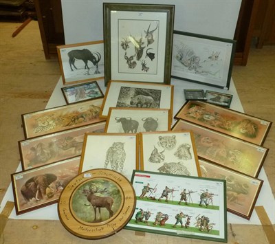 Lot 185 - A Small Collection of Pictures, Prints and Photographs Relating to Game Hunting (18)