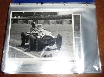 Lot 16 - A Collection of Eighty Four Black & White Motor Racing Photographs, mainly by Louis...