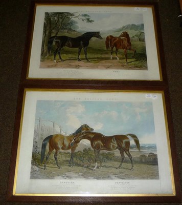 Lot 79 - Harris after Herring - The British Stud - `Languish and Pantaloon' and `Touchstone and Emma',...