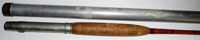 Lot 108 - A Leonard of America 3pce Split Cane 'Special Tournament' Trout Fly Rod, with burgundy...