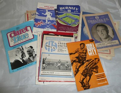 Lot 20 - Mixed Football Programmes, including twelve 1950's Scarborough F.C. home programmes, two 1950...