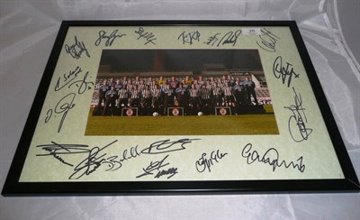 Lot 28 - A Signed Photograph of a Newcastle United Football Team, circa 1998-99 with Ruud Gullit as manager