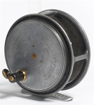 Lot 158 - A Hardy 3 1/4-inch Alloy Duplicated Mk.II Special 'Perfect' Fly Reel, with raised check...