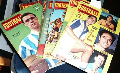 Lot 31 - Thirty Two Issues of Charles Buchan's Football Monthly Magazines, circa early 1960's; Two...