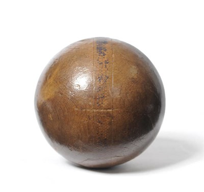 Lot 196 - A Late 17th Century Rhinoceros Horn Bowling Ball, 361g  CITES Appendix I Annex A Sold with...