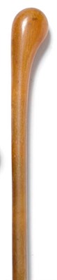 Lot 214 - A Rhinoceros Horn Walking Stick, circa 1907 or earlier, overall length 83.2cm, circumference of...