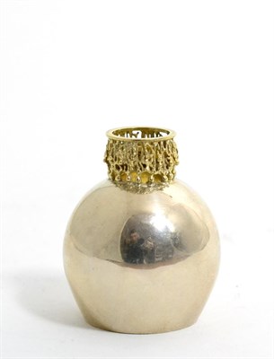 Lot 589 - Stuart Devlin (b.1931): A Silver-Gilt Brandy Snifter, maker's mark SD, London 1973, the...