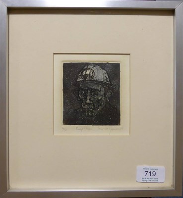 Lot 719 - Tom McGuinness (1926-2006)  "Pump Man " Signed in pencil and dated (19)79, inscribed and...